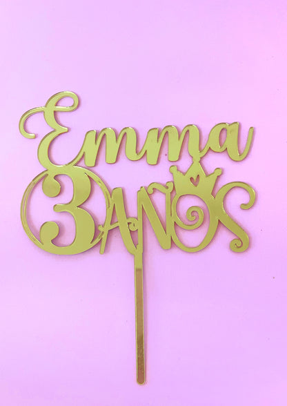 Nombre personalizado - Letrero